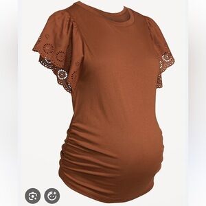 Old Navy - Maternity EveryWear Flutter Sleeve Top